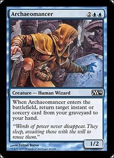 Magic the Gathering: 2014 Core Set (Base Set) card 43 Archaeomancer