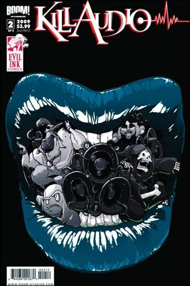 Kill Audio issue 2-D Negative Cover (2nd Printing)
