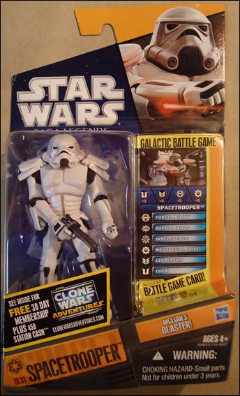 Star Wars: Saga Legends 3 3/4" Action Figures (2010) figure SL31.1 Spacetrooper