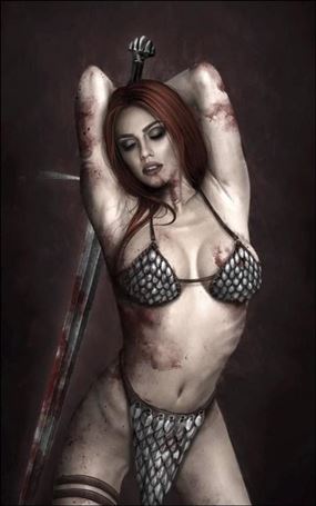 Immortal Red Sonja issue 8-R Jay Ferguson 616 Comics Cover
