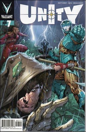 Unity (2013) issue 7 Trevor Hairsine Cover