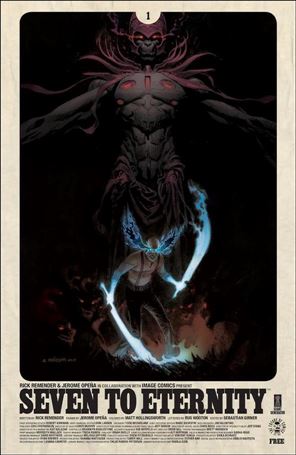 Seven to Eternity issue 1-H Jerome Opena FCBD Comic Bug Cover