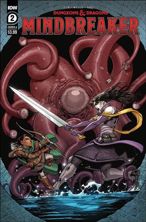 Dungeons & Dragons: Mindbreaker issue 2 Max Dunbar Cover