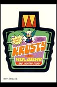 Simpsons Mania! (Base Set) card 48 Krusty Kologne