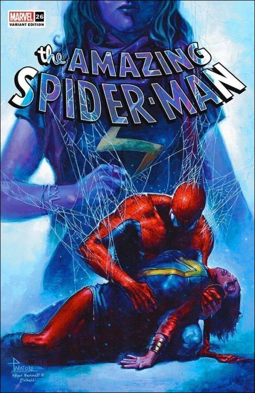 Amazing Spider-Man (2022) issue 26-V Davide Paratore Unknown Comics Cover