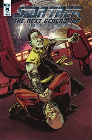 Star Trek: The Next Generation: Through The Mirror issue 5-B Debora Carita Cover