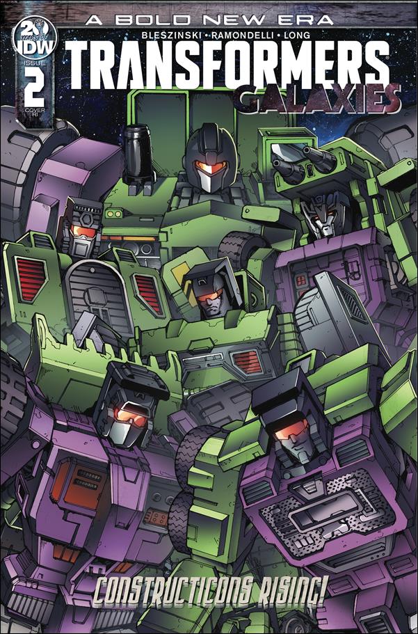 Transformers: Galaxies issue 2-C Andrew Griffith 1:10 Cover