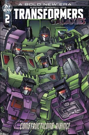 Transformers: Galaxies issue 2-C Andrew Griffith 1:10 Cover