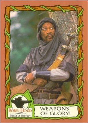 Robin Hood, Prince of Thieves (Base Set) card 41 Weapons Of Glory!