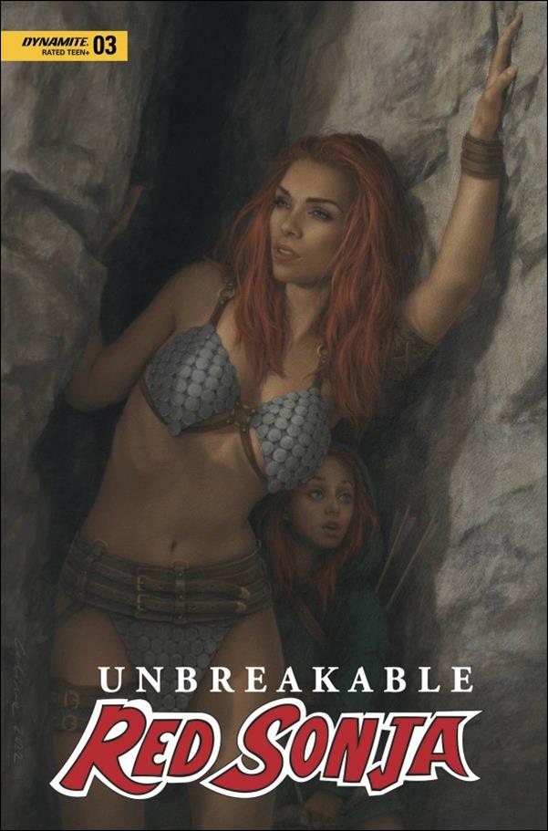 Unbreakable Red Sonja issue 3-B Celina Cover