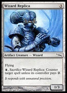 Magic the Gathering: Mirrodin (Base Set) card 275 Wizard Replica