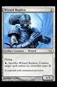 Magic the Gathering: Mirrodin (Base Set) card 275 Wizard Replica