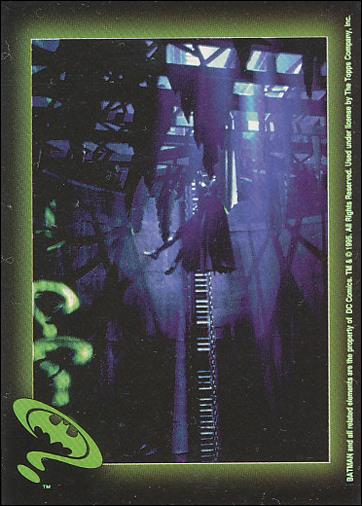 Batman Forever Stickers (Base Set) card 78 A Long Way Down