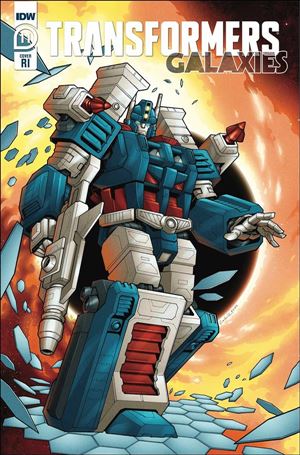 Transformers: Galaxies issue 11-C Brendan Cahill 1:10 Cover