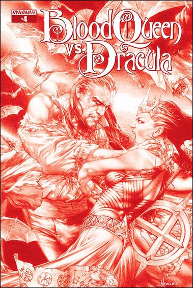 Blood Queen vs Dracula issue 4-E Jay Anacleto Blood Red Cover 1/50