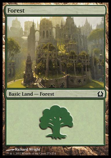 Magic the Gathering: Return to Ravnica (Base Set) card 273 Forest
