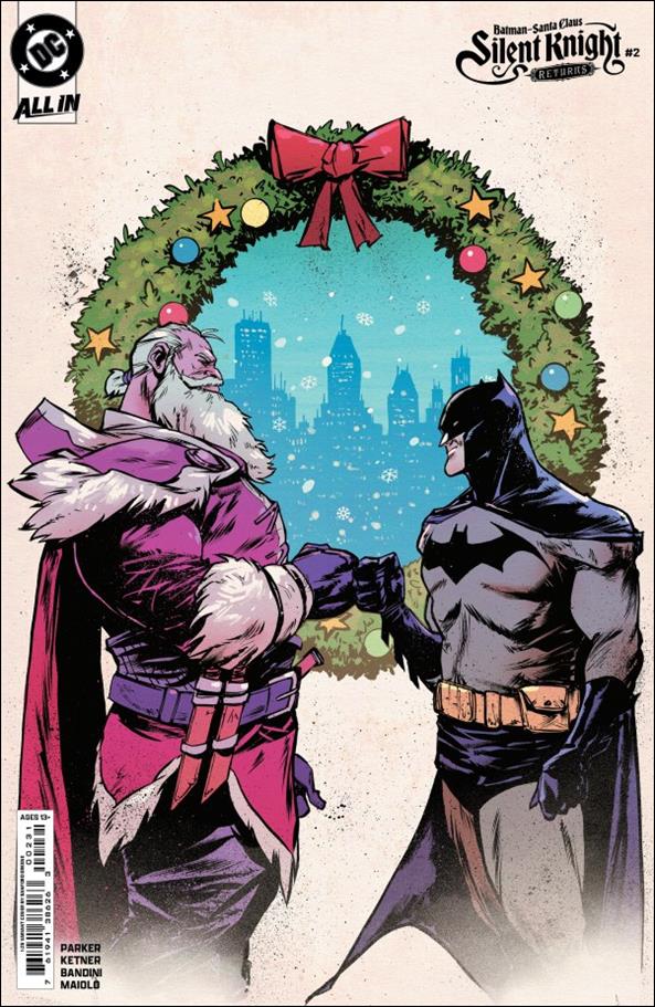 Batman / Santa Claus: Silent Knight Returns issue 2-C Sanford Greene 1:25 Cardstock Cover