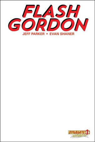 Flash Gordon (2014) issue 1-G Blank Authentix Cover