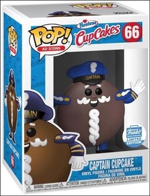 POP! Ad Icons figure 66 Captain Cupcake Funko Shop Exclusive