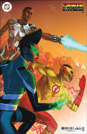 DC Power: Rise of the Power Company issue 1-C Davi Go Cardstock Cover