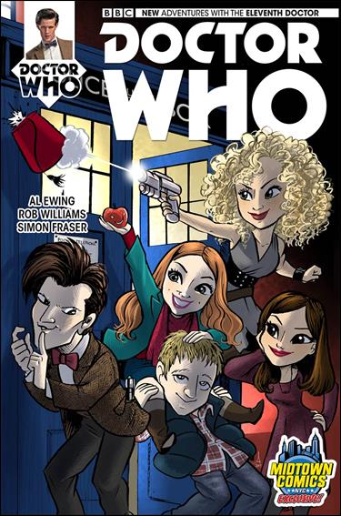 Doctor Who: The Eleventh Doctor issue 1-C Amy Mebberson Midtown Comics Connecting Cover