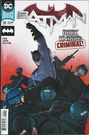 Batman (2016) issue 59 Mikel Janin Cover