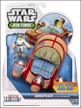 Star Wars: Jedi Force Vehicles figure 3 Landspeeder