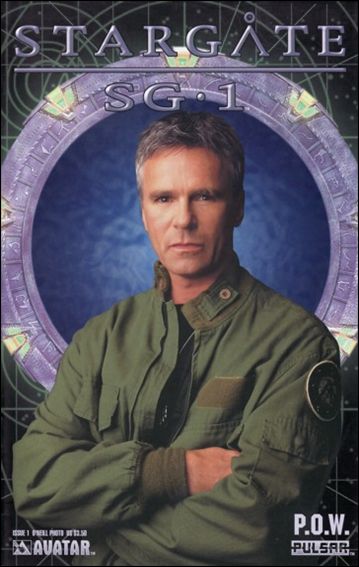 Stargate SG-1 POW issue 1-B O'Neill Photo Cover