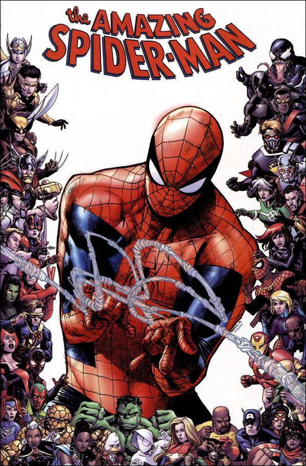 Amazing Spider-Man (2018) issue 28-C Humberto Ramos Marvel 80th Anniversary Frame Cover