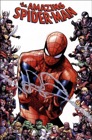Amazing Spider-Man (2018) issue 28-C Humberto Ramos Marvel 80th Anniversary Frame Cover