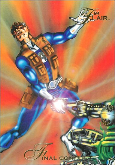 Marvel Annual Flair '94 (Base Set) card 126 Final Conflict
