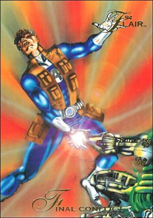 Marvel Annual Flair '94 (Base Set) card 126 Final Conflict