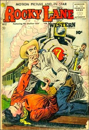 Rocky Lane Western (1954) issue 67