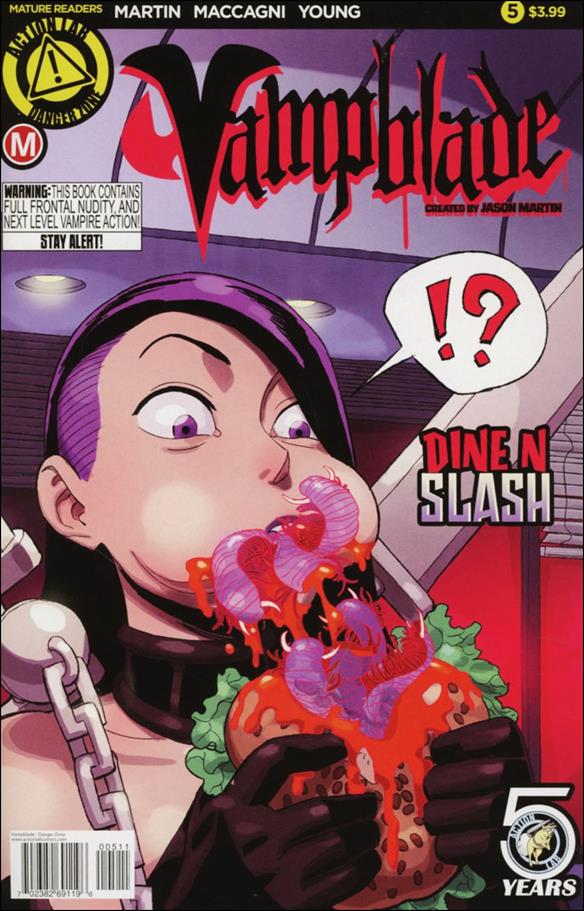 Vampblade issue 5 Winston Young Standard Cover