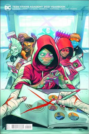 Teen Titans Academy 2021 Yearbook issue 1-B Rafa Sandoval Cardstock Cover