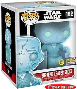 POP! Star Wars figure 182 Supreme Leader Snoke (Glow) (6 Inch) SDCC 2017