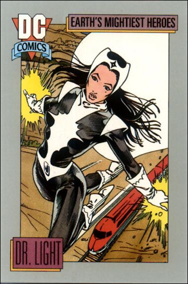 DC Cosmic Cards (Base Set) card 45 Dr. Light