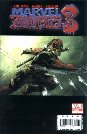 Marvel Zombies 3 issue 1-C Kev Walker Cover (2nd Printing)