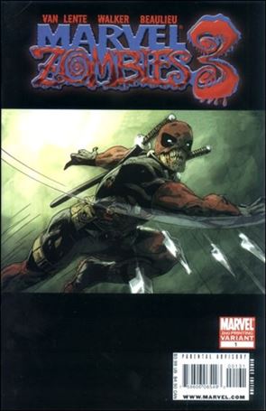 Marvel Zombies 3 issue 1-C Kev Walker Cover (2nd Printing)