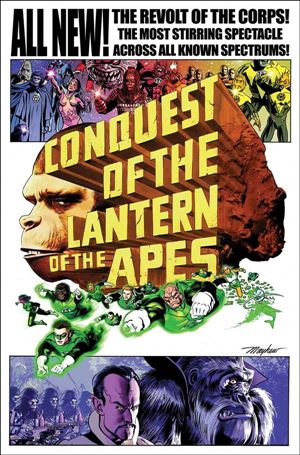 Planet of the Apes/Green Lantern issue 4-C Mike Mayhew 1:10 Movie Poster Cover