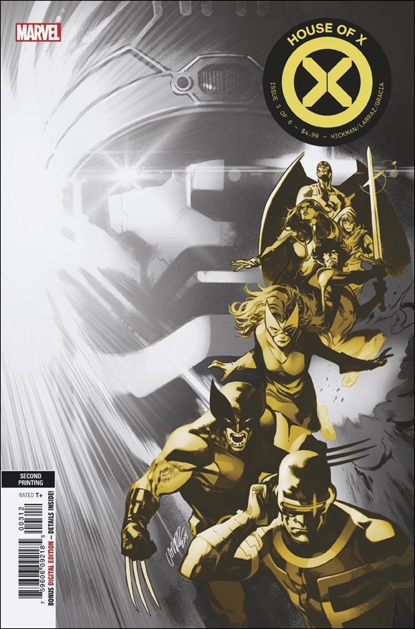 House of X issue 3-I Pepe Larraz Cover (2nd Printing)