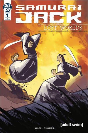 Samurai Jack: Lost Worlds issue 1-C Nelson Daniel 1:10 Cover