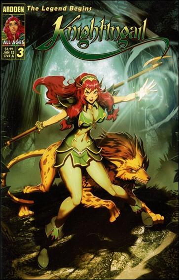 Knightingail: The Legend Begins issue 3 Gonzalo Ordonez Cover