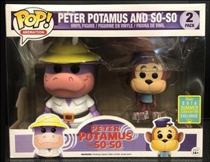 Pop! Animation Multi-Packs figure '13'-B Peter Potamus and So-So (Summer Con. Exclusive)