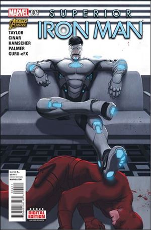 Superior Iron Man issue 4 Mike Choi Cover