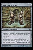 Magic the Gathering: Commander (Base Set) card 253 Lightning Greaves