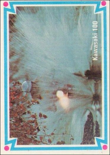 Choppers & Hot Bikes (Base Set) card 28 Kawasaki 100