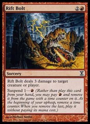 Magic the Gathering: Time Spiral (Base Set) card 176 Rift Bolt