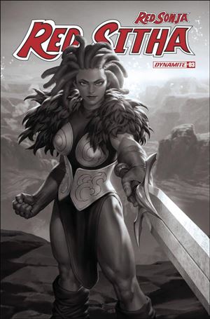 Red Sonja: Red Sitha issue 3-J Jung-Geun Yoon 1:10 Black & White Cover