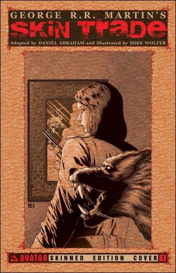 Skin Trade issue 1-D 1:3 Skinned Cover 